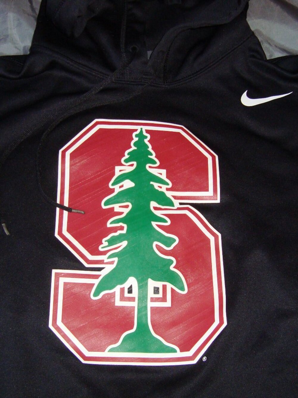 Nike Men's Stanford University Cardinals Therma Fit Hoodie Sz. L Sweater Black